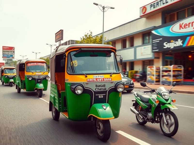 Pune Battle Royale Vehicles - Master These to Win Pune Battle Royale vehicles including auto-rickshaw, ST bus, and Bajaj Chetak scooter in action